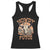 Funny Howdy Putos Racerback Tank Top Bull Skull Country Cowboy Western