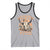 Funny Howdy Putos Tank Top Bull Skull Country Cowboy Western