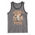 Funny Howdy Putos Tank Top Bull Skull Country Cowboy Western