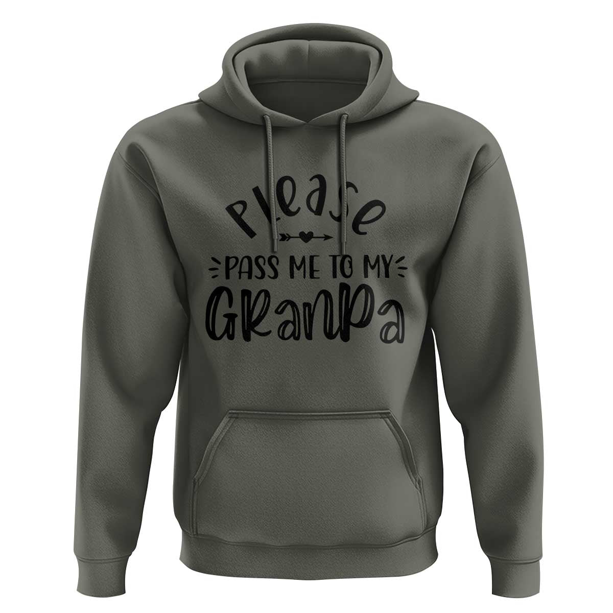 Funny Please Pass Me To My Grandpa Hoodie Soon To Be Grandpa
