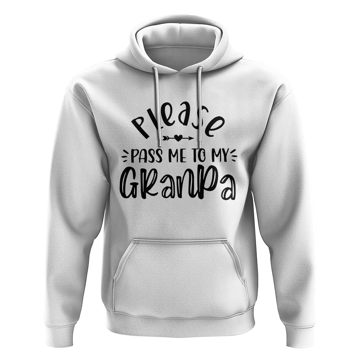 Funny Please Pass Me To My Grandpa Hoodie Soon To Be Grandpa
