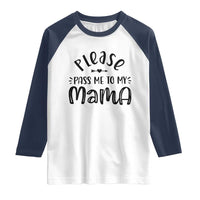 Funny Please Pass Me To My Mama Raglan Shirt Soon To Be Mom