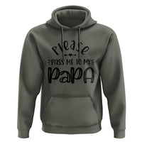 Funny Please Pass Me To My Papa Hoodie Soon To Be Dad