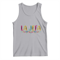 Funny Mexican Spanish La Jefa Boss Tank Top Mexican Flowers