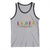 Funny Mexican Spanish La Jefa Boss Tank Top Mexican Flowers
