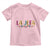 Funny Mexican Spanish La Jefa Boss Toddler T Shirt Mexican Flowers