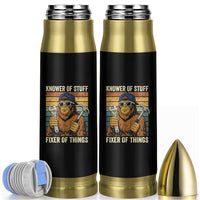 Knower Of Stuff Fixer Of Things Bullet Tumbler Mechanic Bigfoot Dad