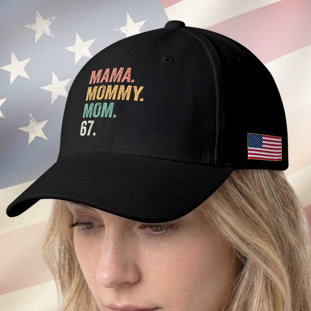 Mama Mommy Mom 67 Baseball Cap Funny Six Seven Mother's Day