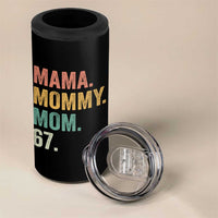 Mama Mommy Mom 67 4 in 1 Can Cooler Tumbler Funny Six Seven Mother's Day