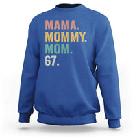 Mama Mommy Mom 67 Sweatshirt Funny Six Seven Mother's Day