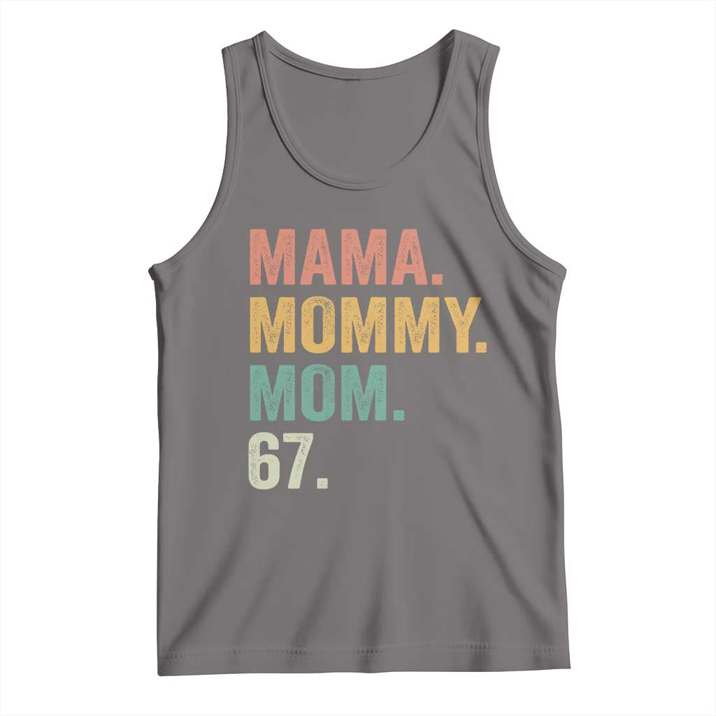 Mama Mommy Mom 67 Tank Top Funny Six Seven Mother's Day