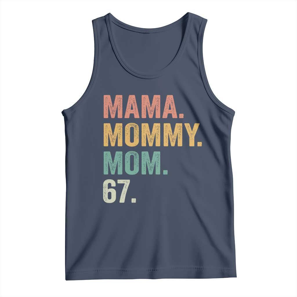 Mama Mommy Mom 67 Tank Top Funny Six Seven Mother's Day