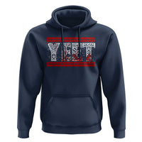 Yeet Funny Wrestling Slang Quote Tribal Art Blood Splatter Hoodie