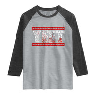 Yeet Funny Wrestling Slang Quote Tribal Art Blood Splatter Raglan Shirt