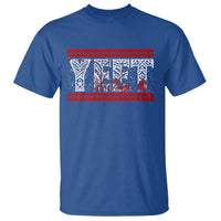 Yeet Funny Wrestling Slang Quote Tribal Art Blood Splatter T Shirt