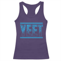 Yeet Funny Wrestling Slang Quote Tribal Art Racerback Tank Top