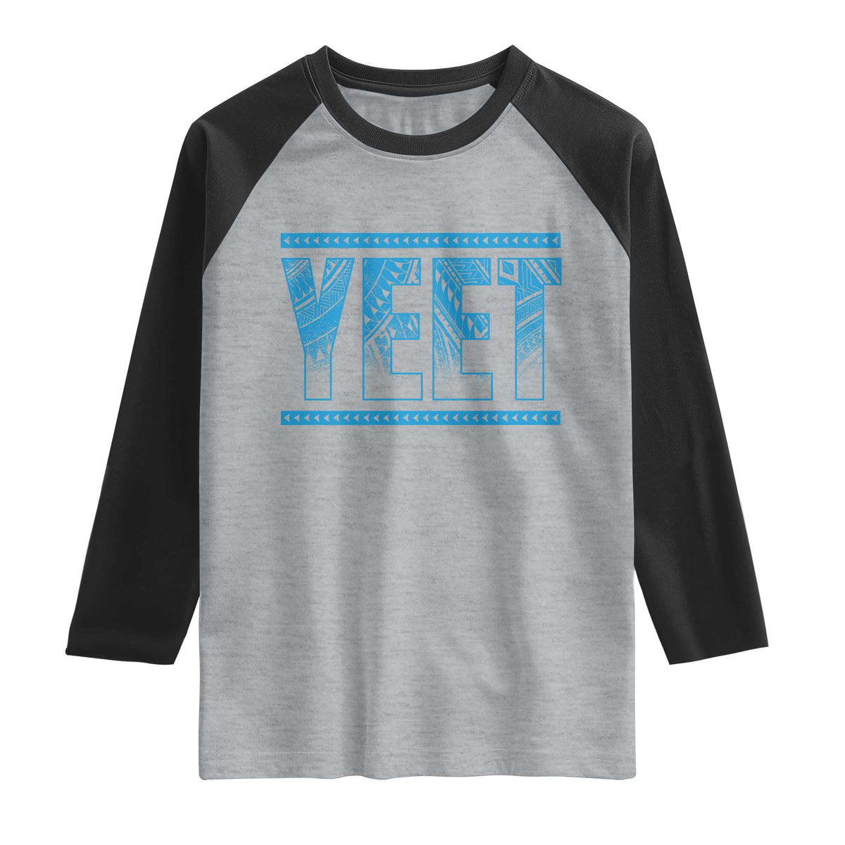 Yeet Funny Wrestling Slang Quote Tribal Art Raglan Shirt