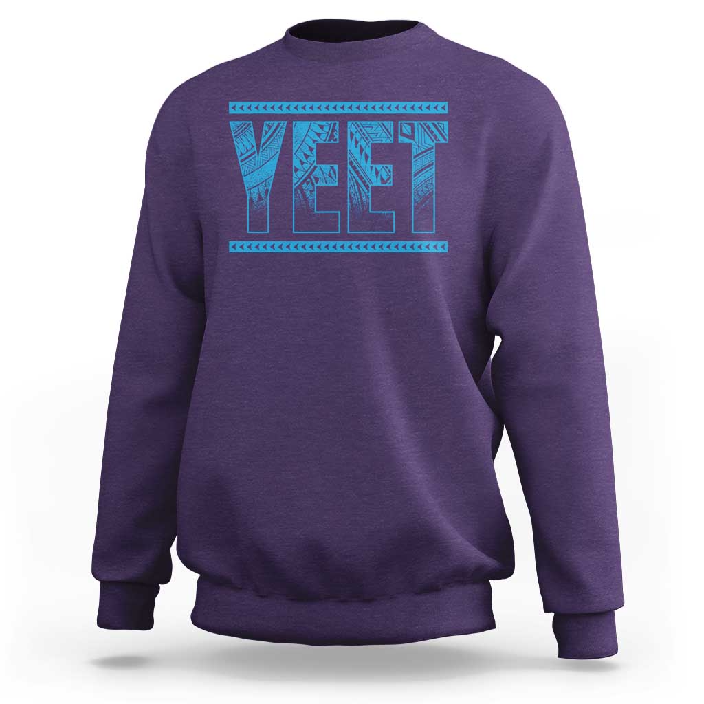 Yeet Funny Wrestling Slang Quote Tribal Art Sweatshirt