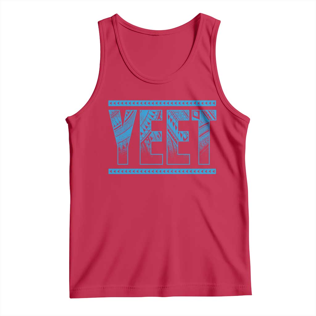 Yeet Funny Wrestling Slang Quote Tribal Art Tank Top