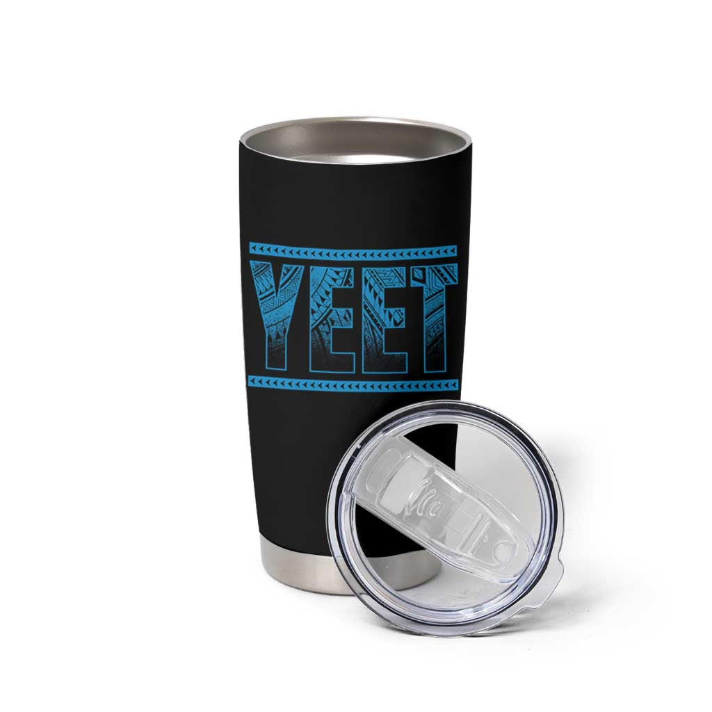 Yeet Funny Wrestling Slang Quote Tribal Art Tumbler Cup