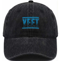 Yeet Funny Wrestling Slang Quote Tribal Art Washed Cotton Baseball Cap