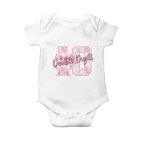 10th Birthday Baby Onesie Double Digits Pink Coquette Bow 10 Year Old Aesthetic