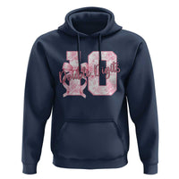 10th Birthday Hoodie Double Digits Pink Coquette Bow 10 Year Old Aesthetic