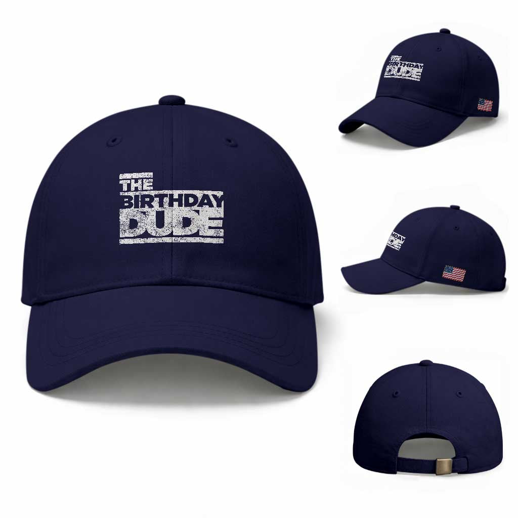 The Birthday Dude Baseball Cap Funny Birthday Guy Gift