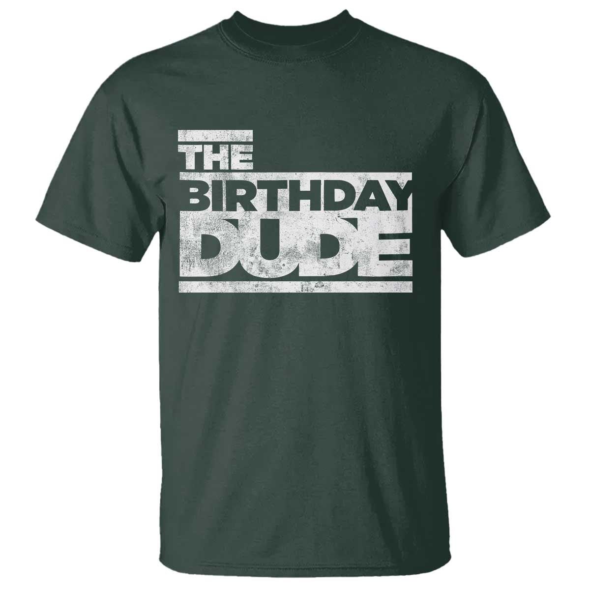 The Birthday Dude T Shirt Funny Birthday Guy Gift