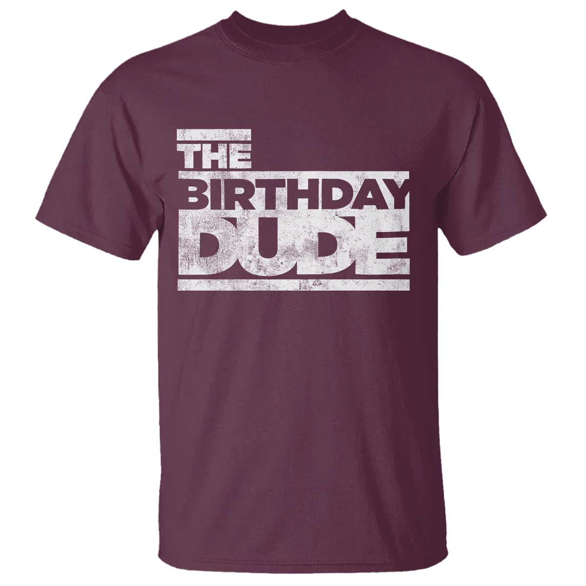 The Birthday Dude T Shirt Funny Birthday Guy Gift