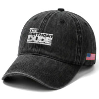 The Birthday Dude Washed Cotton Baseball Cap Funny Birthday Guy Gift