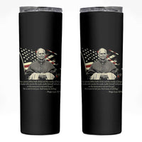 Pope Leo XIV Skinny Tumbler You Cannot Follow Both Christ And The Cruelty Of Kings
