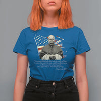 Pope Leo XIV T Shirt For Women You Cannot Follow Both Christ And The Cruelty Of Kings