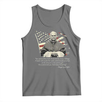 Pope Leo XIV Tank Top You Cannot Follow Both Christ And The Cruelty Of Kings