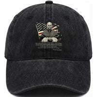 Pope Leo XIV Washed Cotton Baseball Cap You Cannot Follow Both Christ And The Cruelty Of Kings