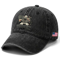 Pope Leo XIV Washed Cotton Baseball Cap You Cannot Follow Both Christ And The Cruelty Of Kings