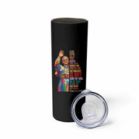 Pope Leo XIV No Kings Skinny Tumbler You Cannot Follow Both Christ And The Cruelty Of Kings