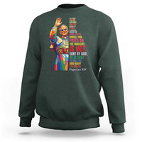Pope Leo XIV No Kings Sweatshirt You Cannot Follow Both Christ And The Cruelty Of Kings