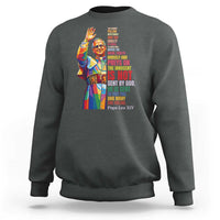 Pope Leo XIV No Kings Sweatshirt You Cannot Follow Both Christ And The Cruelty Of Kings