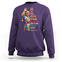Pope Leo XIV No Kings Sweatshirt You Cannot Follow Both Christ And The Cruelty Of Kings