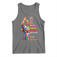 Pope Leo XIV No Kings Tank Top You Cannot Follow Both Christ And The Cruelty Of Kings