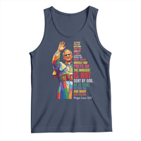 Pope Leo XIV No Kings Tank Top You Cannot Follow Both Christ And The Cruelty Of Kings
