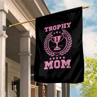Trophy Mom Garden Flag Number One Mama Funny Mother's Day