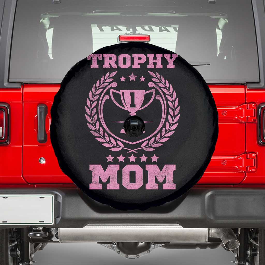 Trophy Mom Spare Tire Cover Number One Mama Funny Mother's Day