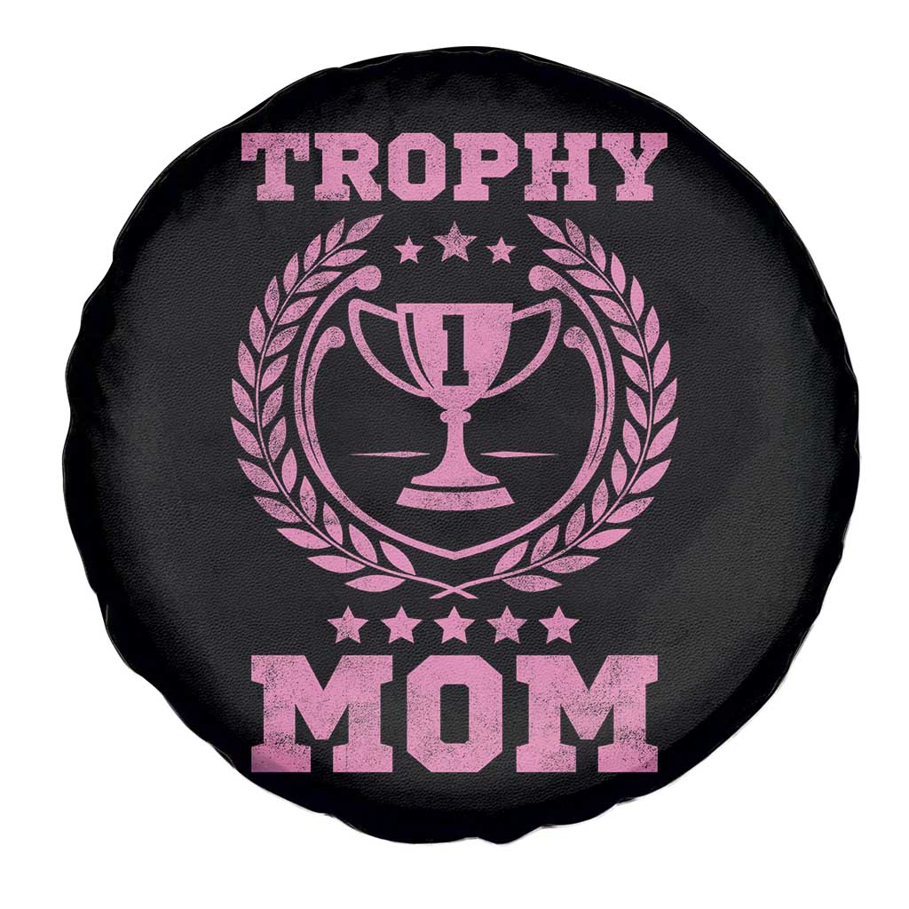 Trophy Mom Spare Tire Cover Number One Mama Funny Mother's Day