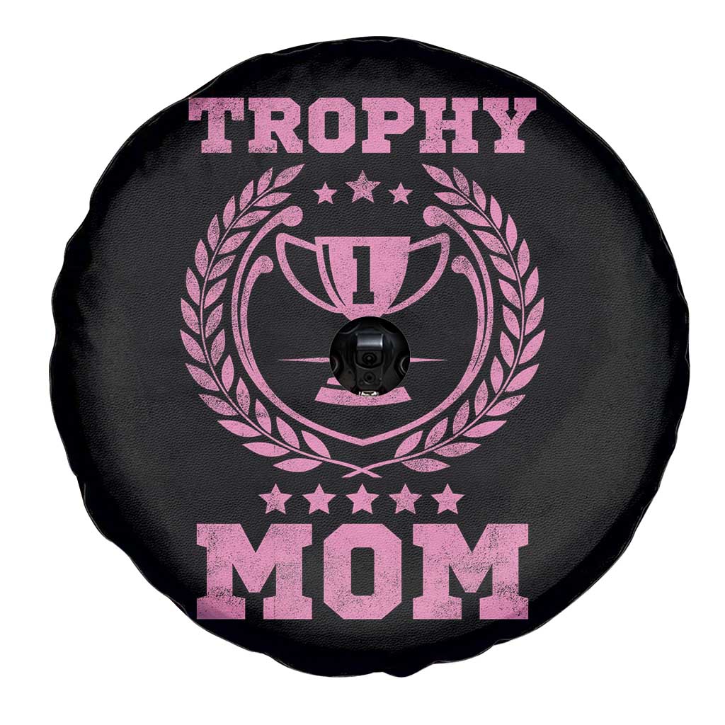Trophy Mom Spare Tire Cover Number One Mama Funny Mother's Day