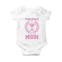 Trophy Mom Baby Onesie Number One Mama Funny Mother's Day