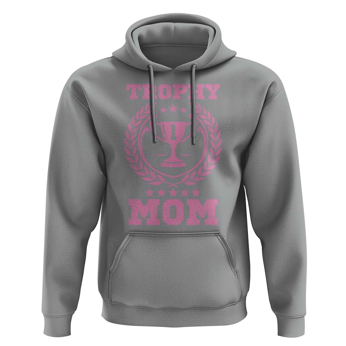 Trophy Mom Hoodie Number One Mama Funny Mother's Day