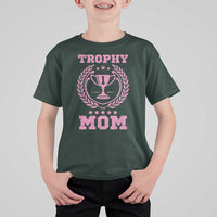 Trophy Mom T Shirt For Kid Number One Mama Funny Mother's Day