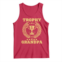Trophy Grandpa Tank Top Funny Number One Grandfather